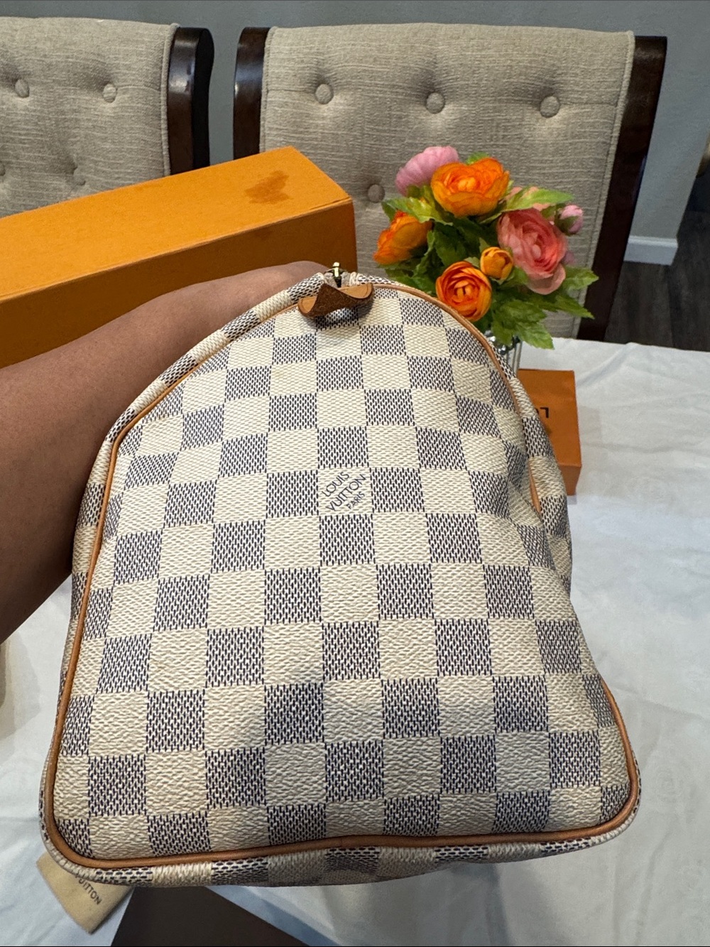 Authentic Louis Vuitton Damier Azur Speedy 30 with all inclusions - Picture 8 of 15